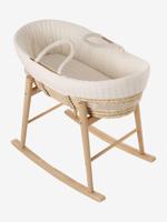 Hoes voor draagwieg van katoengaas wit - thumbnail