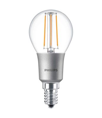 Philips LED filament kogel 5-40W E14 827 P45 helder LED3740
