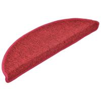 Trapmatten 20 st 56x17x3 cm Röd Halfrond - thumbnail