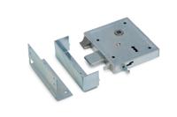 DX - Poortslot 55/65 DS BB met dagschoot en bontebaardsleutel - thumbnail