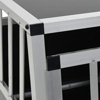 VidaXL Hondenbench met enkele deur 54x69x50 cm - thumbnail