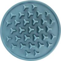 TRIXIE VOERMAT SLOWFEEDING PILLARS TPE BLAUW 35X35 CM - thumbnail