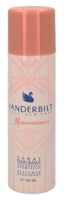 Gloria Vanderbilt Miss Vanderbilt Deo Spray 150 ml Geparfumeerde deodorant Eau de Toilette Dames