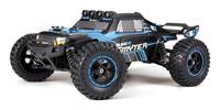 Blackzon Blauw Brushed 1:12 RC auto Elektro Monstertruck 4WD 2,4 GHz Incl. accu en lader, Met lichteffect - thumbnail