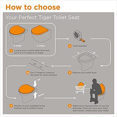 Tiger Toiletzitting Pasadena Thermoplast Softclose Quickrelease Wit - thumbnail