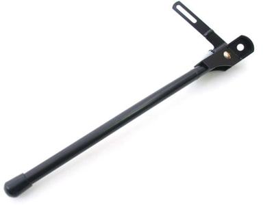 Zijstandaard 28" Steco Bike Stabiel - mat zwart