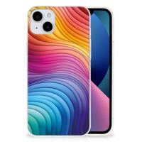 TPU Hoesje voor iPhone 15 Plus Regenboog - thumbnail