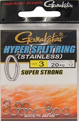 Gamakatsu Hyper Split Ring Size 03 / 20kg