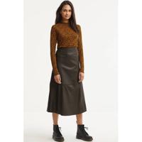 Scotch & Soda top met biologisch katoen camel - thumbnail