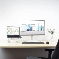 ACT Laptopstandaard aluminium - thumbnail