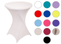 Statafelrok - Stretch - ∅80-85 x 110 cm - thumbnail