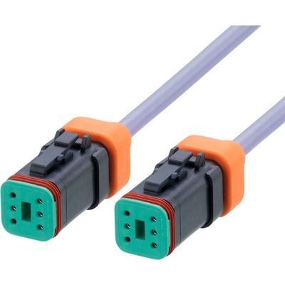 ifm Electronic E12557 Verbindingskabel Aantal polen (sensoren): 6 Bus, recht 2 m 1 stuk(s)