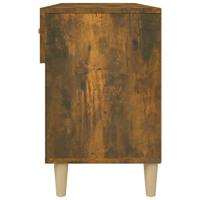 VidaXL Schoenenkast 102x35x55 cm bewerkt hout gerookt eikenkleurig - thumbnail