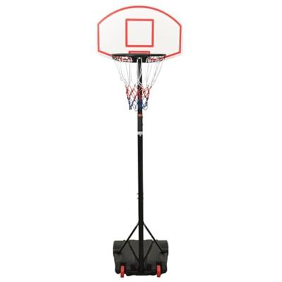 Basketbalstandaard 216-250 cm polyetheen wit - thumbnail