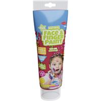 Boti Natural face & fingerpaint tube - rood, 100ml - thumbnail