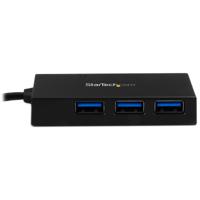 USB-HUB Startech HB30C4AFS Wit Zwart - thumbnail
