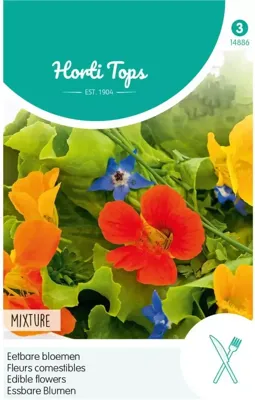 Zaden Eetbare bloemen mengsel Hortitops - Hortitops