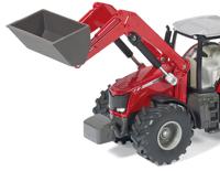 Siku 1985 tractor massey ferguson met frontlader - thumbnail