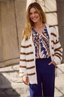 Madison vneck top - multi color - 13114 - thumbnail