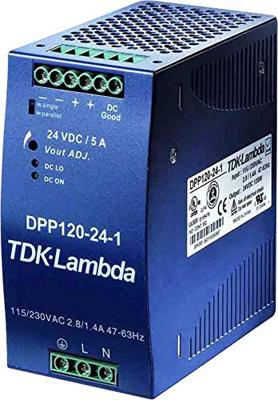TDK-Lambda DPP120-12-3 DIN-rail netvoeding 12 V/DC 10 A 120 W Aantal uitgangen:1 x Inhoud 1 stuk(s) TDK-Lambda DPP120-12-3 DIN-rail netvoeding 12 V/DC 10 A 120 W Aantal uitgangen:1 x Inhoud 1 stuk(s)
