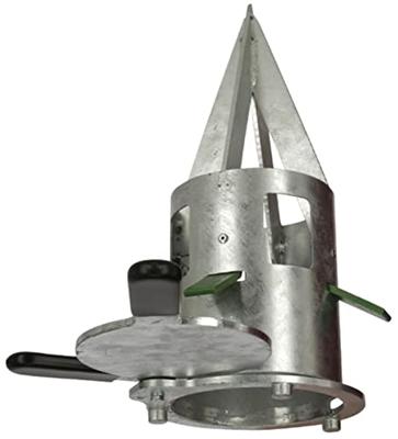 Bigbag uitlaat met hersluitbare klep