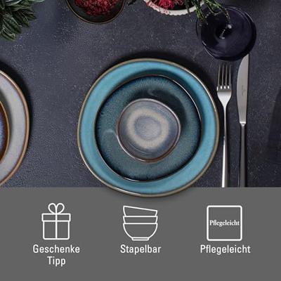 Villeroy & Boch Lave Gris Gebakbordje Villeroy & Boch Lave Gris Gebakbordje