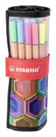 Stabilo point 88 - fineliner - arty - rollerset 25 stuks - thumbnail