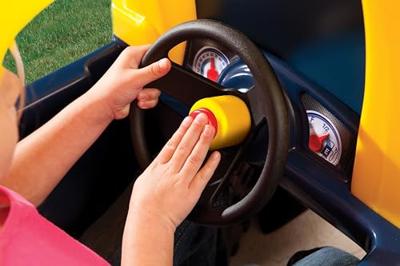 Cozy Coupe - Little Tikes - Fairy - Kinderauto - Deuren, claxon en vloer verwijderbaar - Vanaf 18 maanden