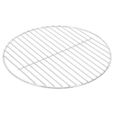 VidaXL Barbecuerooster rond ø34,5 cm 304 roestvrij staal
