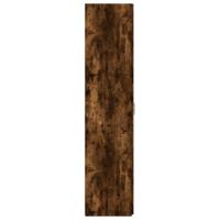 Hoge kast 45x42,5x185 cm bewerkt hout gerookt eikenkleurig - thumbnail