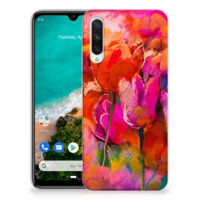 Hoesje maken Xiaomi Mi A3 Tulips Hoesje maken Xiaomi Mi A3 Tulips