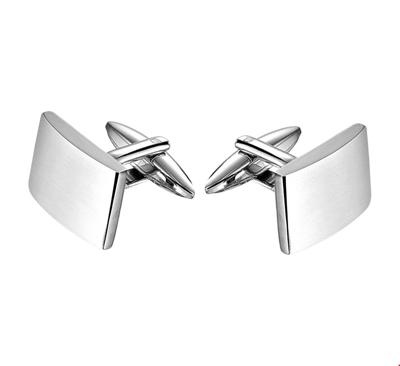 TFT Manchetknopen Poli/mat Staal Mat Glanzend 13,0 mm x 19,0 mm