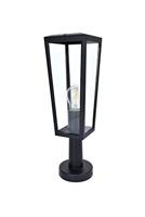 Lutec 7196601012 PINE Staande buitenlamp E27 Zwart - thumbnail
