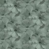 Dutch Wallcoverings Behang Annuell Hibiscus Groen 11001 - thumbnail