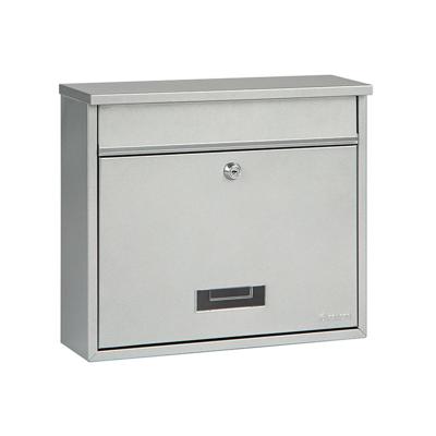 Brievenbus Oxford - zilvergrijs