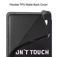 Lunso - Origami sleepcover hoes - Kobo Sage - Don&apos;t Touch - thumbnail