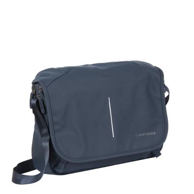 New Rebels ® William - Schoudertas - Navy Blauw 10L - Waterafstotend