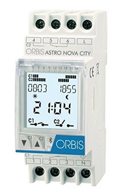 ORBIS Zeitschalttechnik ASTRO NOVA CITY 230 V DIN-rail schakelklok Digitaal 230 V/AC