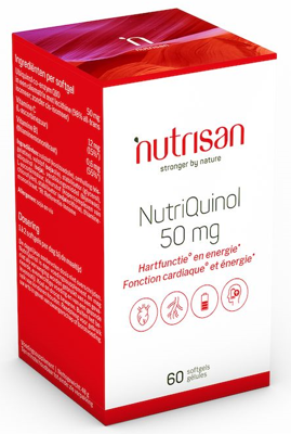 Nutrisan Nutriquinol 50mg 60 Softgels