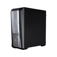 Cooler Master mb500-kgnn-s00 masterbox 500 black, atx, midi-tower, window, argb, finemesh, tool-free - thumbnail