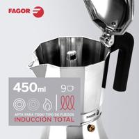 Percolator Fagor Staal Aluminium 9 Kopjes (1 Stuks) - thumbnail
