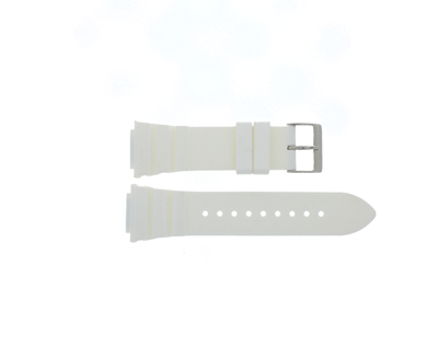 Horlogeband Guess W0947L2 / Starlight Silicoon Wit 20mm