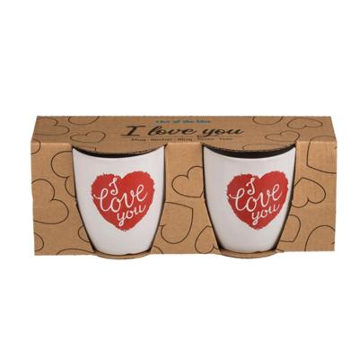 Out Of The Blue Senseomokje "i love you" set a 2 stuks