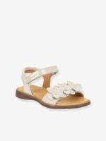 Leren sandalen voor meisjes LORE FLOWERS FRODDO goud - thumbnail