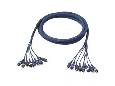 DAP FL65 Multikabel 8x RCA naar 8x RCA 3m