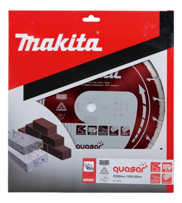 Makita Accessoires Diamantschijf 300x20mm Rood - B-13459 Makita Accessoires Diamantschijf 300x20mm Rood - B-13459