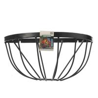 Hanging basket van smeedijzer half rond 40 cm - thumbnail