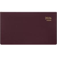 Brepols Omniplan Seta, bordeaux, 2026 - thumbnail