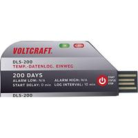 VOLTCRAFT DLS-200 Temperatuur datalogger Te meten grootheid Temperatuur -30 tot 70 °C One way datalogger, PDF-functie - thumbnail
