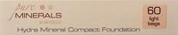 Artdeco Hydra Mineral Compact Foundation 10 g 60 Light Beige - thumbnail